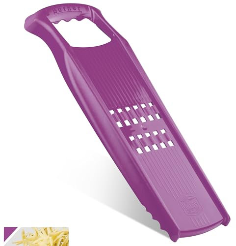 Börner Rösti PowerLine Râpe à Légumes • Râpe à Légumes pour Rösti Suisse, Galettes de Pommes de Terre ou de Courgettes • Râpe à Légumes idéale pour Pommes de Terre (Violet)