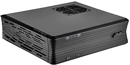 SilverStone SST-RVZ01B - Cabinet Raven formato Mini-ITX da Gaming, nero