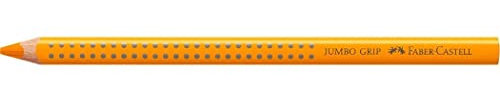 FABER-CASTELL 110909 - Buntstift Jumbo Grip, chromgelb dunkel