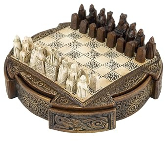 Isle Von Lewis Kompakt Keltisch Schach Set 22.9cm