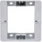 ChiliTec Aufputzrahmen 80x80mm Gehäuse Aufputz für Unterputzdose Komponenten wie Antenendose Netzwerkdose Steckdose Schalter Weiß