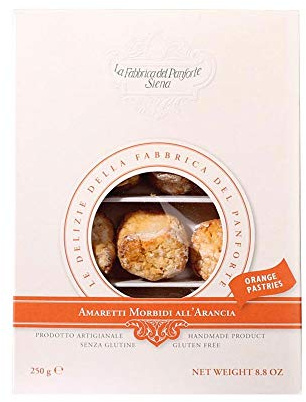 Weiche Amaretti mit Orangen aus der Toskana,