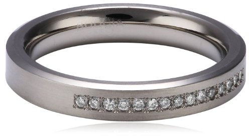 Boccia Damen-Ring Titan 15 Brillianten 0,075 Gr.54 0120-0454