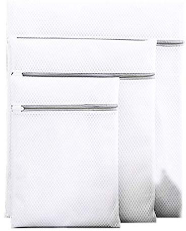 NOVAGO Lot de 3 Filets (L 50x60cm, M 40x50 cm, S 40x30 cm) (Sac de Lavage) spécialement conçu pour Vos linges sensibles ou de qualité