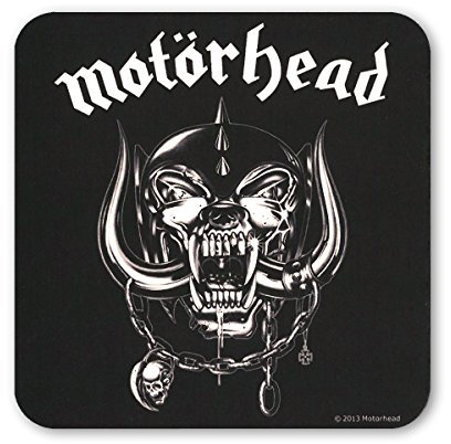 Motörhead Untersetzer I Logo I Coaster I Kork I 10x10cm I langlebiger Druck I Lizenziertes Originaldesign