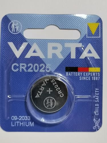 1 PILE MARQUE VARTA CR2025 LITHIUM 3V