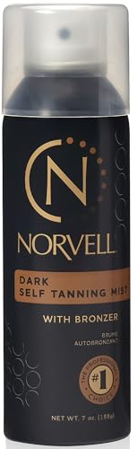 Norvell Professional Dark Self Tanning Mist with Bronzer 7 fl oz