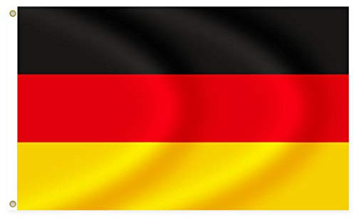 Deutschland Flagge Fahne Fane Länder Deutschlandfahne Fußball WM Fanartikel Maße 90x150 cm FL-04 von Alsino