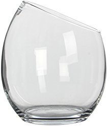 Mica decorations 146962 Vase, Kathi, transparent