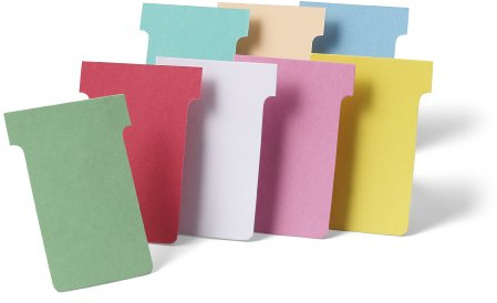 Nobo T-Cards A110 Light Green Size 4 (Pack of 100)