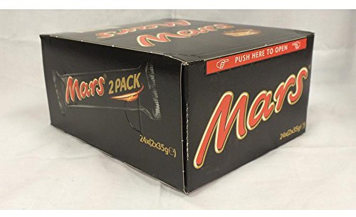 Mars Schokoladenriegel Doppelpack, 24x 2 Riegel
