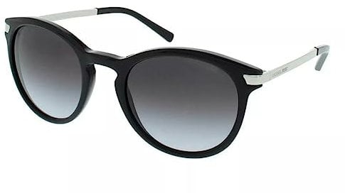 Michael Kors Damen Adrianna Iii 316311 53 Sonnenbrille, Schwarz (Black/Light Grey Gradient)