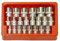 US Pro 22 Piece Superlock Supergrab 3/8 and 1/4 Shallow Socket Set B1398