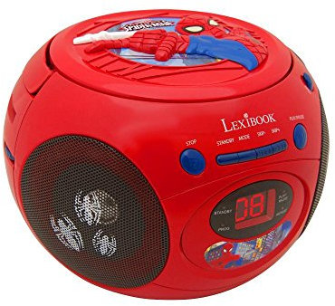 LEXIBOOK- RCD103SP - Radio Lecteur CD Spider Man