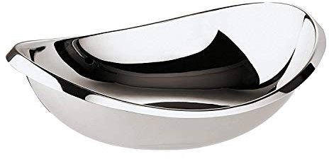 Sambonet Rosenthal Universalschale, Schüssel oval - Twist - Edelstahl 18/10 rostfrei - 26cm