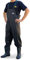 Lineaeffe Waders Traspirante da Pesca Scafandro PVC Chest Black Taglia 45 Impermeabili