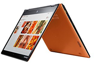 Lenovo YOGA 3 14-inch FHD Convertible Touchscreen Notebook (Intel Core i5-5200U 2.7 GHz, 4 GB RAM, Integrated Graphics, Windows 8.1) - Orange