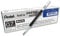 Pentel LRP7-CX-DZ Nachfüllmine für EnerGel Document BLP77, 12 Stück, 0,7 mm Kugeldurchmesser = 0,35 mm Strichstärke, 12 Stück, blau