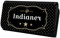 Geldbörse mit Namen Indianer - Design Retro Wappen - Brieftasche, Geldbeutel, Portemonnaie, personalisiert für Damen und Herren