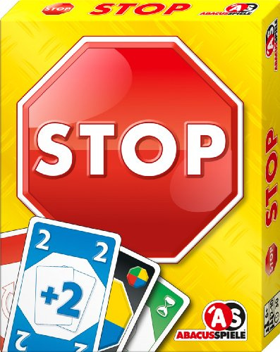ABACUSSPIELE 08011 - Stop, Kartenspiel, Yellow