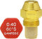 Danfoss Oil Fired Boiler Burner Nozzle 0.30 x 80 S USgal/h ° Degree Spray Pattern 0.3 Heating Jet 1.15 Kg/h