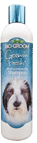 BIO-GROOM - Groom'n Fresh Shampoo - Geruchsentfernendes Hundeshampoo - Rückstandsfreies und schnelles Ausspülen - Mit Sojaprotein - Sulfatfreies Hundeshampoo - 355 ml
