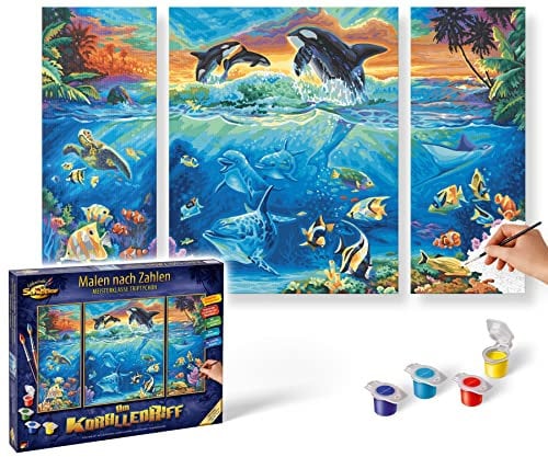 Schipper - 609260531 - at The Coral Reef - Tableau à Dessin - Taille 40 x 50 cm