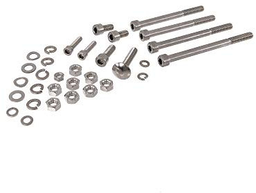 Set: Zylinderschrauben, Innensechskant in Edelstahl für Motorlager S50, S5