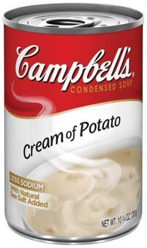 Campbell 's Condensed Cream of Potato Suppe, 300 ml, 6 Stück