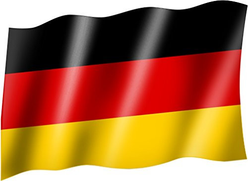 sportfanshop24 Flagge/Fahne Deutschland Staatsflagge/Landesflagge/Hissflagge mit Ösen 150x90 cm, sehr Gute Qualität