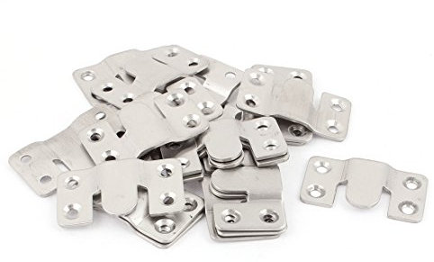 sourcing map 20Stk Edelstahl Sofa Querschnitt Möbel Stuhl Abschnitt Steckverbinder de