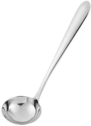 sourcingmap Louche à soupe à crème en acier inoxydable 6 cm de diamètre