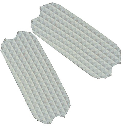 Intrepid International Replacement Pad for Fillis Stirrup Irons - Stirrup Treads, White - 4-1/4 Universal Size, Designed to Secure Foot in Stirrup