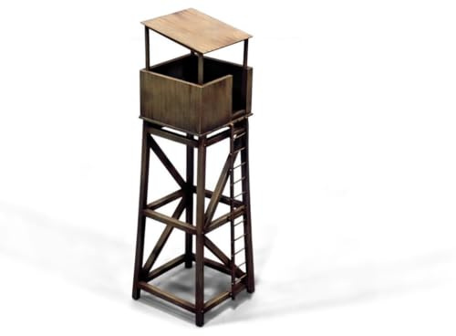 Italeri 0418 1:35 Wooden Watch Tower - Model Building Kit, Stand Model Making, Crafts, Hobby, Gluing, Plastic Kit, True to Detail