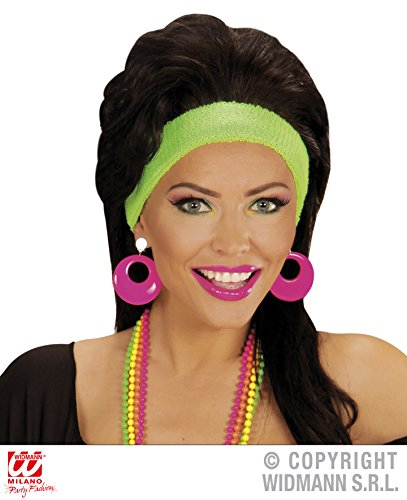 W WIDMANN MILANO Party Fashion Neon gelbe Ohrringe - Gelb