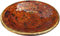 GURU SHOP Runde Mosaikschale, Untersetzer, Dekoschale, Handgearbeitete Keramik & Glas Obst Schale - Design 3, Orange, Größe: Klein (Ø 29 Cm), Wohnaccessoires für Balkon, Garten