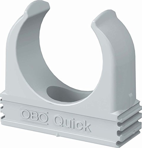 OBO Quick Schellen M50 lichtgrau 2955/M50 25 Stück