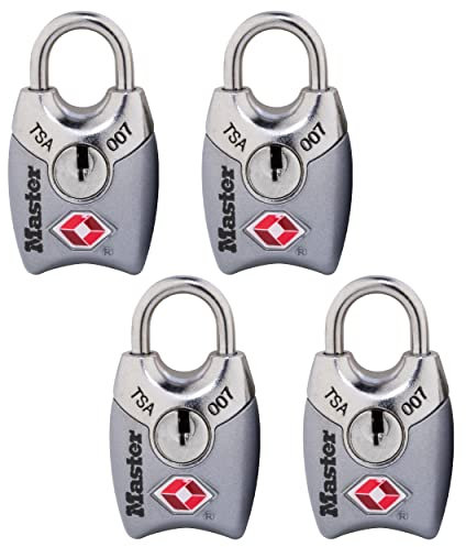 Master Lock 4689q TSA Cadenas Acceptés touches 16 chaque Lot Contient 4, pièce, 4689Q