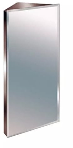 900mm Stainless Steel Mirror Bathroom Corner Cabinet