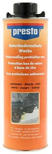 presto 690211 Unterbodenschutz Wachs schwarz 1000 ml