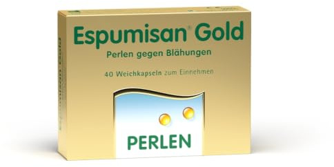 Espumisan Espumisan Gold Perlen gegen Blähungen (Medizinprodukt), 40 St. Kapseln