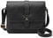Fossil Damen Kinley Small Crossbody-Black Umhängetasche, Handtasche, Schwarz