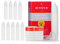 Octopus 10 x 30 ml Liquidflaschen mit Trichter + Etiketten, weiche LDPE Dosierflaschen, Plastikflaschen + weiße Deckel, Malflasche, Stiftflaschen