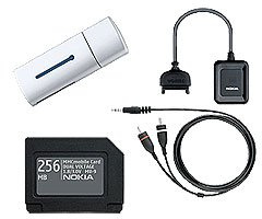 Nokia Music Pack with 256MB MMC Card/Audio Adapter/USB MC-SD Card Reader