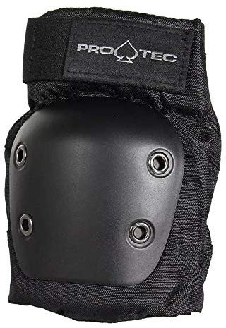Pro-Tec Street Knee Junior Protecciones, Unisex niños, Black, S
