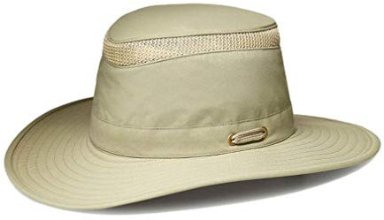 Tilley Hat LTM6 Airflo Broad Brim, 61cm, Khaki/Olive