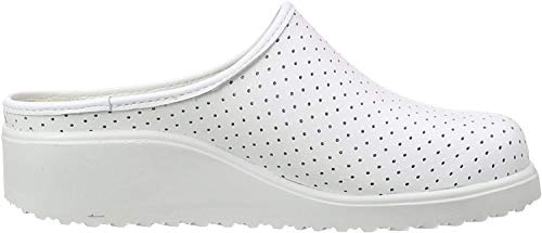 Berkemann Unisex-Erwachsene Tec-Pro Thordu Sicherheitsschuhe, Weiß-weiß, 34 2/3 EU