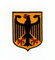 Aufnäher Bügelbild Aufbügler Iron on Patches Applikation Flagge Wappen Deutschland Adler Bundesadler