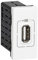 Legrand 77591 Msc Usb-Lademodul 1-Fach Ws