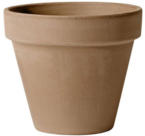 Deroma Pot de Fleurs Moka TC, 10,9 cm